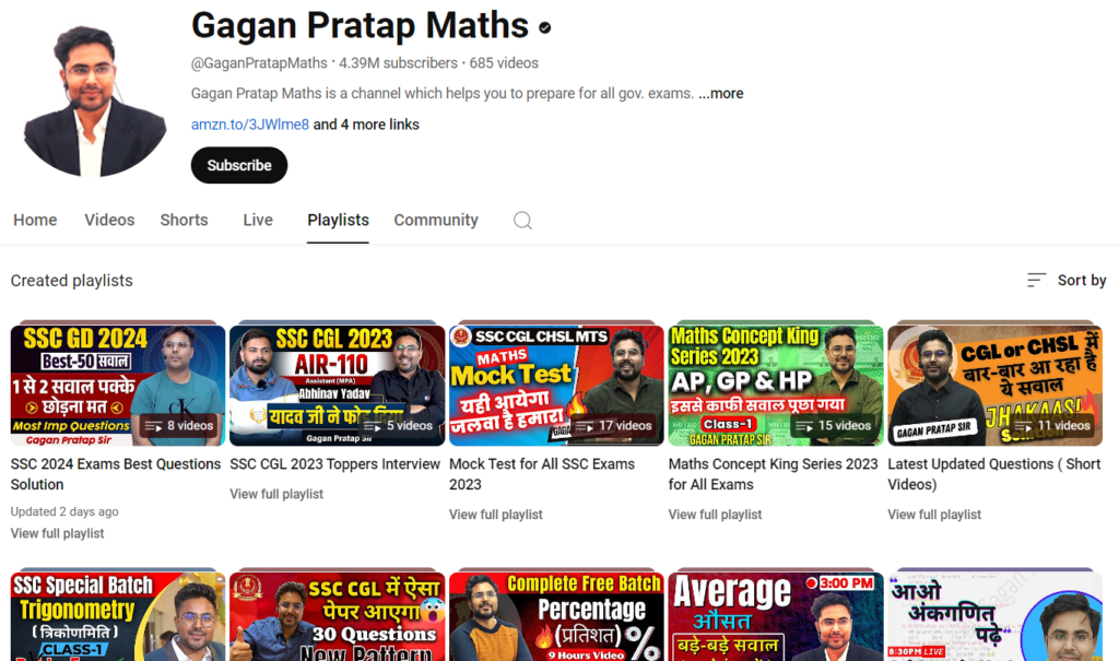 gagan pratap math