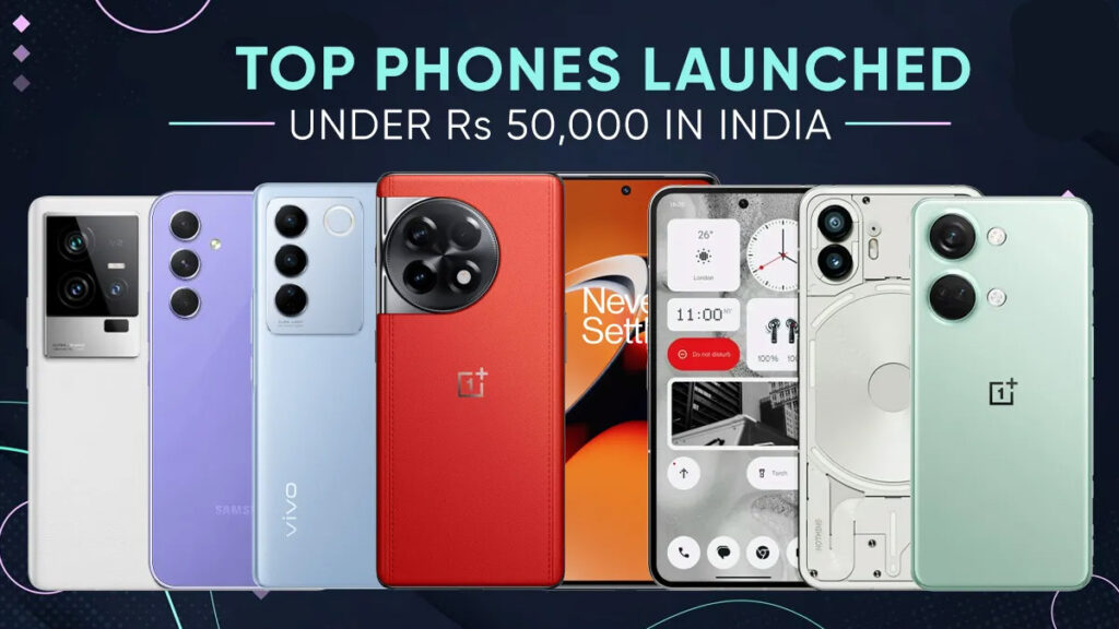 upcoming mobiles under 50000